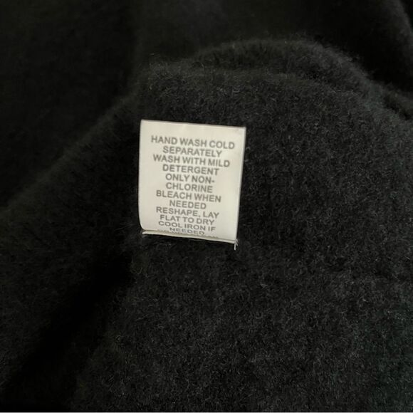 41 Hawthorne Women's Black Cashmere Crewneck Sweater Size 3X - Picture 7 of 10